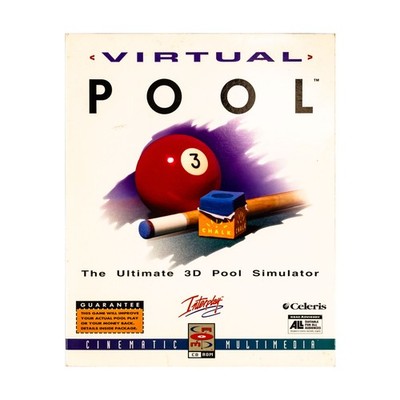 Interplay Computer Game Virtual Pool VG+
