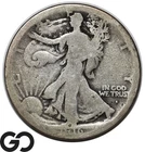 1916-S Walking Liberty Half Dollar, First Year Issue