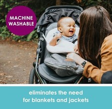 JJ Cole Original BundleMe Footmuff Car Seat Stroller Cover Toe Cold Protetion