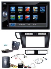 Blaupunkt 2DIN Bluetooth TMC USB Lenkrad SD Navigation für Audi Q5 Infoadapter A