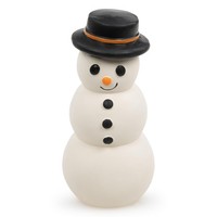 Hundespielzeug Schneemann Mit Quietscher, Latex, Petface, 25 Cm, Weiß