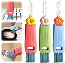 3 in 1 Cup Lid Cleaning Brush Set, Multifunctional Portable Bottle Gap Cleaner 3