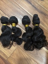 100 Virgin Human Hair Extensions 4 Bundles Body wave 10  11  