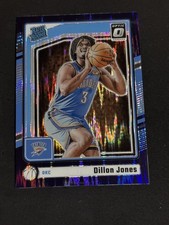 2024-25 Donruss Optic #275 Dillon Jones Rated Rookie Purple Shock