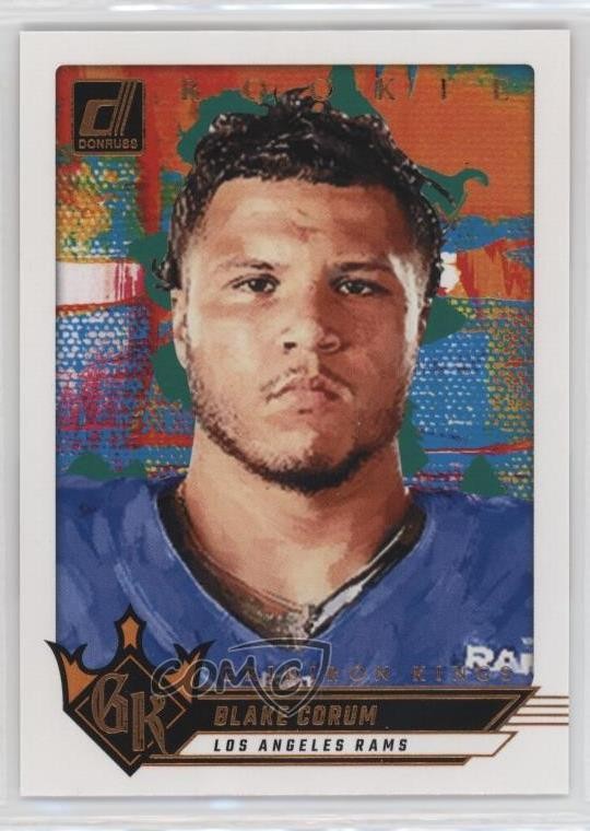 2024 Panini Donruss Rookie Gridiron Kings Blake Corum #17 RC 15ts