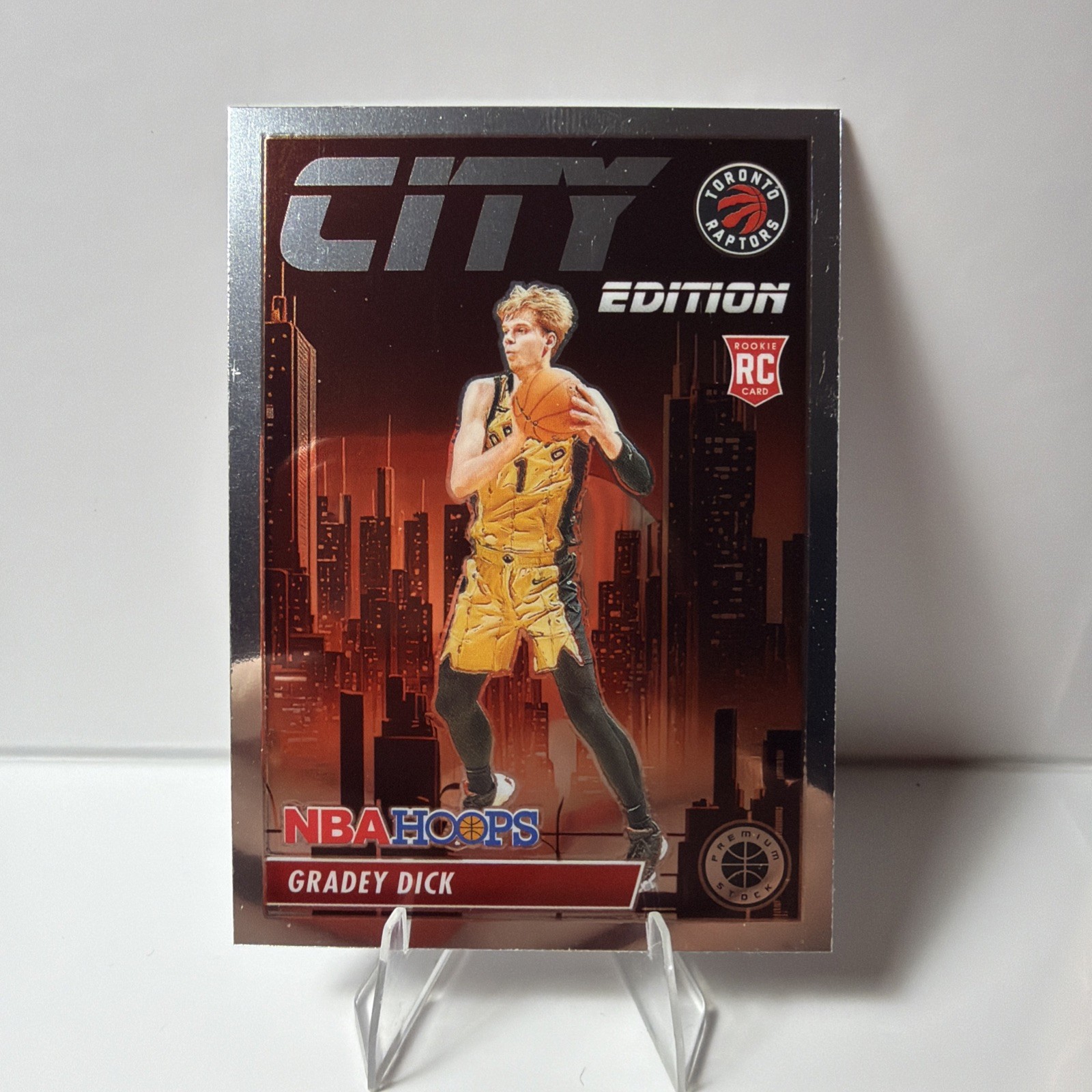 2023-24 Panini Nba Hoops Premium Stock - City Edition Gradey Dick #6 (RC)