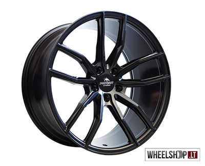 Forzza Sigma R20 5x112 4x 20 inch alloy wheels Black Magic 9J ET42 Felgen Audi