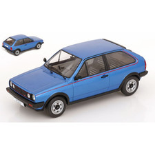 VW POLO II COUPE GT 1985 BLUE 1:18 Modelcargroup Road Cars -I- New Action Figure