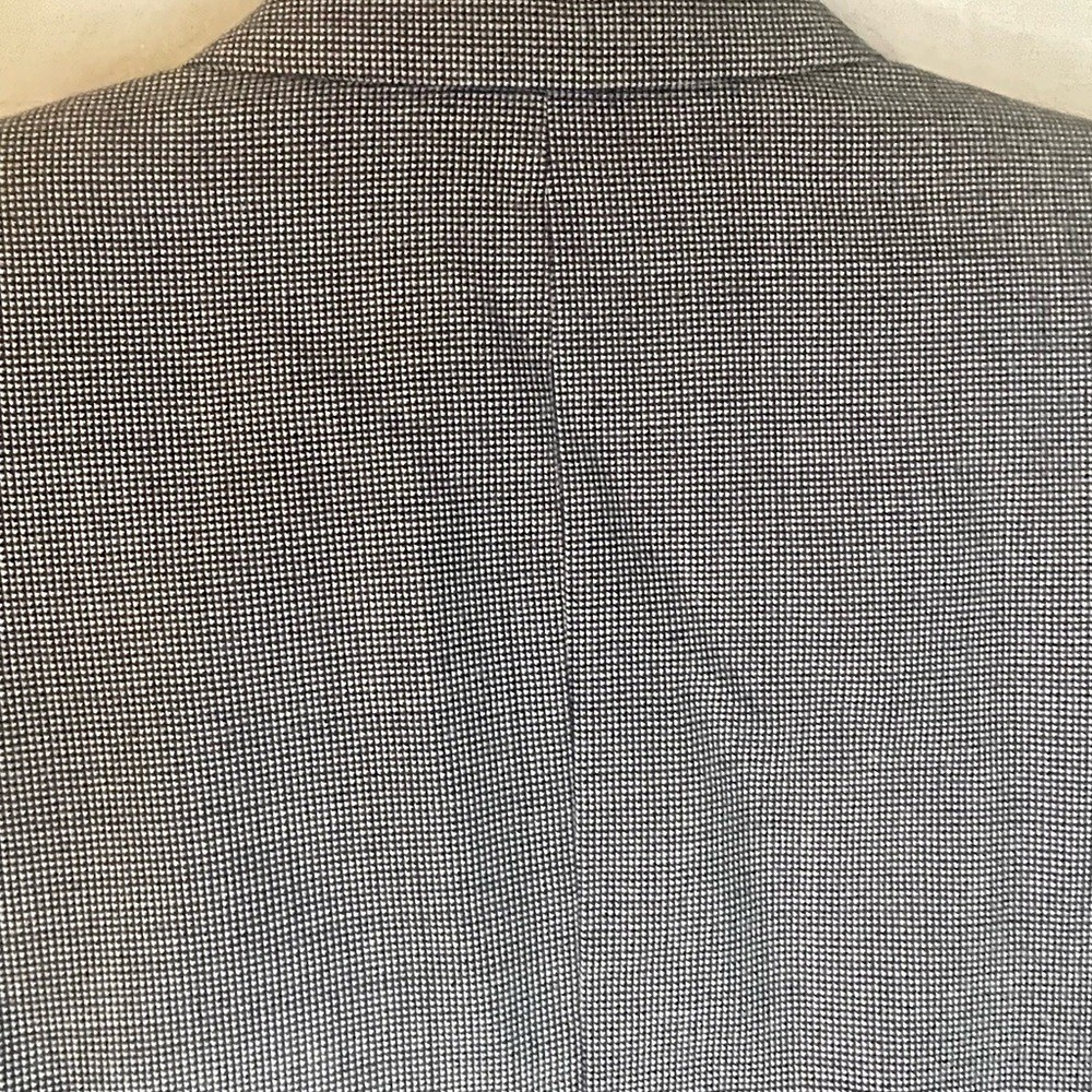 Pendleton blazer 100% virgin wool black white hou… - image 11