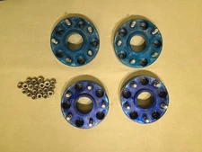 Jeep 1.5 in. Thick Blue Wheel Spacers Spidertrax 1-1/2” thick