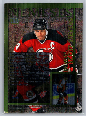 1995-96 Stadium Club #N1 Eric Lindros / Scott Stevens Nemeses