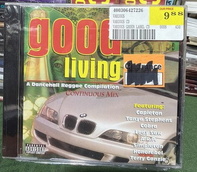 Various Artists CD Good Living Dancehall Reggae Compilation Continuous Mix New