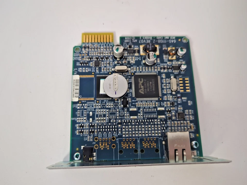 AP SCHNEIDER SMART SLOT AP9630 NETWORK MANAGEMENT CARD - Image 3 of 4