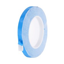 Thermal Adhesive Tape, 25m x 12mm x 0.25mm Double Sided Thermal Tapes, Blue