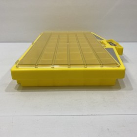 Micro Machines Yellow Carry Display Case 1989 Galoob VGC