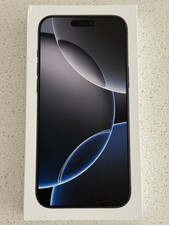 Apple iPhone 16 Pro Max 256GB Black Titanium BOX ONLY