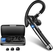 Wireless Headphone Headset Bluetooth Truck Driver Noise Cancelling