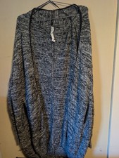 Lululemon Cardigan Women's XS/S Cardi All Day 100 Wool Oversize Shawl Neck Wrap