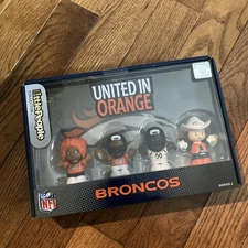Fisher-Price Little People Collector NFL UNITED IN ORANGE Denver Broncos NIB