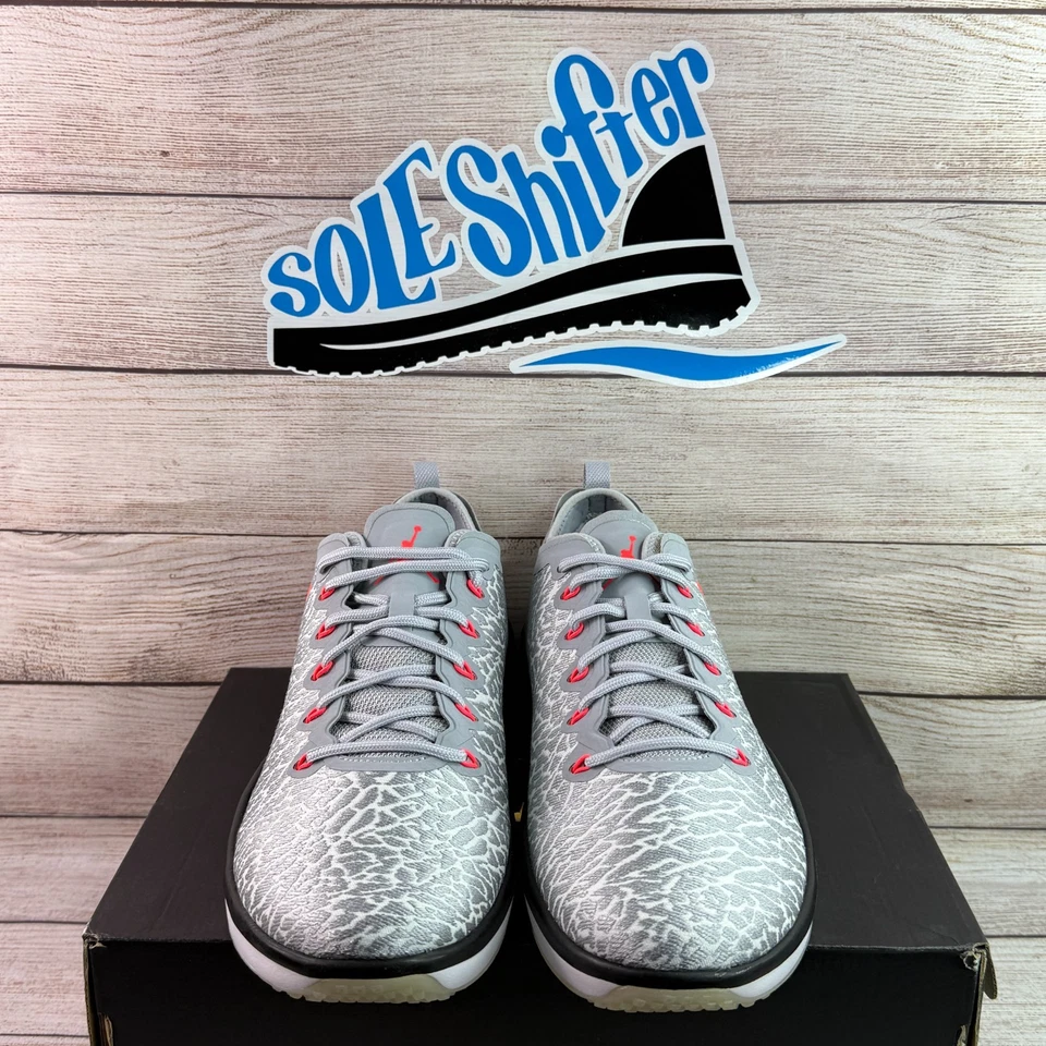 JORDAN TRAINER 1 LOW WOLF GRIS/INFRARROJO 23 845403-103 TALLA 11 NUEVO EN CAJA **RARO** Foto 3 de 4
