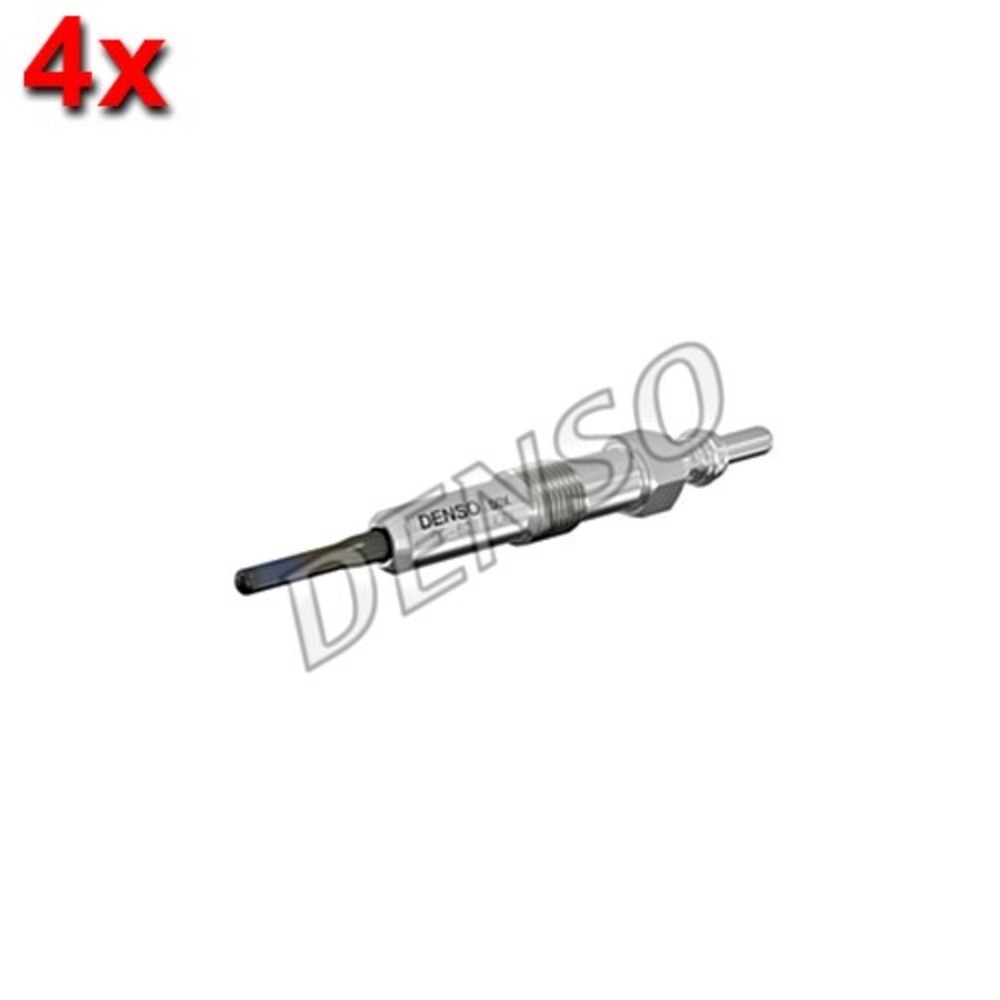 DENSO 4x Glow Plug For DACIA INFINITI MERCEDES NISSAN RENAULT 06-21 110655687R