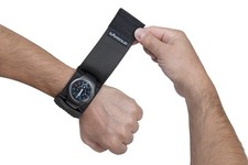 SANSOLID Tactical Military Watchband Cover To Keep And Large, Classic Black
