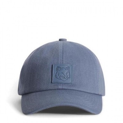 Maison Kitsune Bold Fox Head Leather Patch 6P Cap 152201147