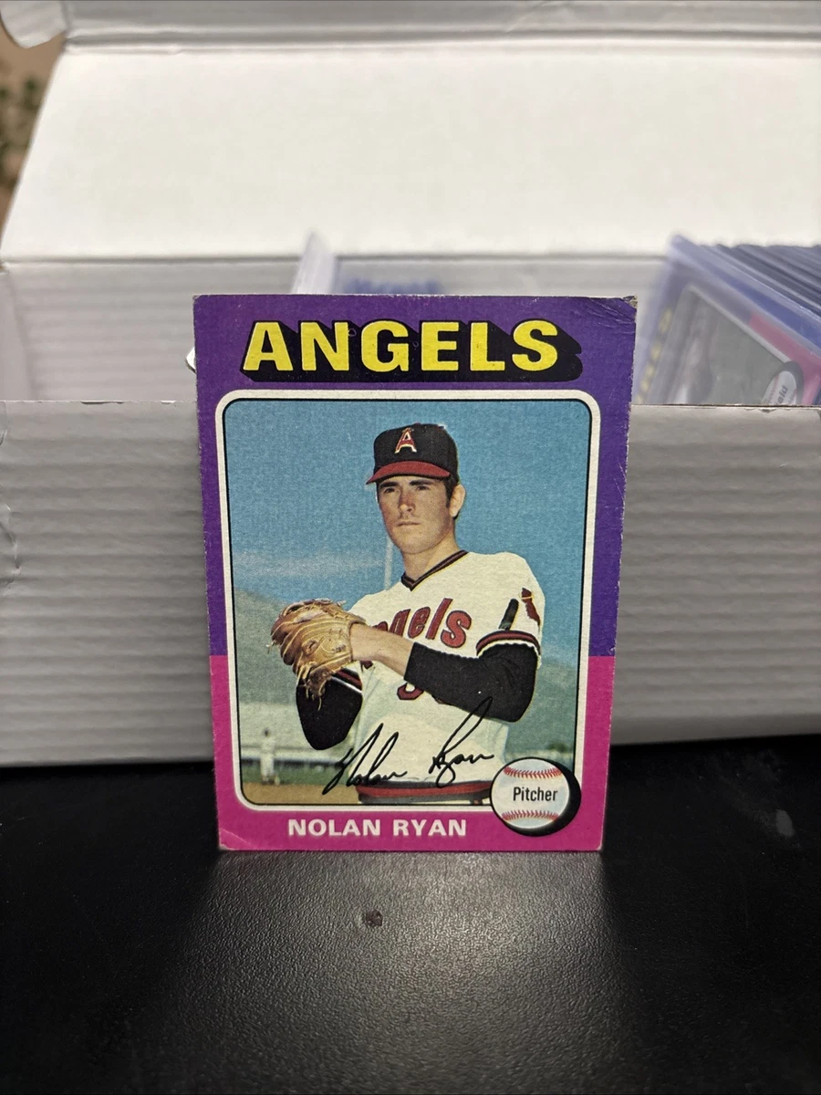 1975 Topps NOLAN RYAN PSA 8 ビンテージ エンゼルス 1975 Topps NOLAN RYAN PSA 8 ビンテージ エンゼルス 1975 Topps Nolan