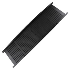 Durable Plastic Dog Ramp Weather Resistant Easy Clean Tri-Fold Portable