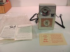 Vintage Kodak Hawkeye Flashfun 127 film camera -built in flash - w/ manual