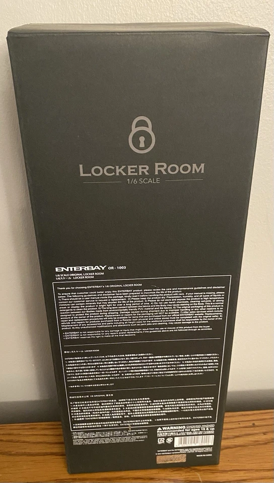 Juego de accesorios para vestuario NBA escala 1/6 Enterbay Foto 3 de 4