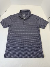 Rhoback Performance Polo Men s Sz Small The Sit Dog Tennis Ball Purple Golf