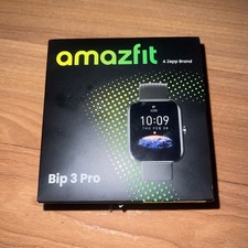 Amazfit Bip 3 A2172 Black 1.69" Large Color Display Bluetooth Smartwatch
