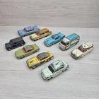 Job Lot Of Corgi Toys Diecast Cars Vintage 50s/60s For Spares Repair Restoration