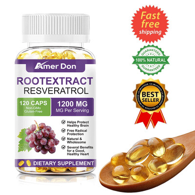 Resveratrol Maximum 1200MG Strength Natural 180 CAPSULES Anti Aging Antioxidant