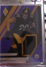 2021 Panini Phoenix - Veteran Materials T.J. Watt #VM-TJW Purple /75 (MEM)