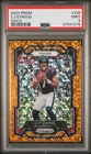 2023 Panini Prizm CJ Stroud #339 PSA 9 Disco Rookie Orange Texans RC