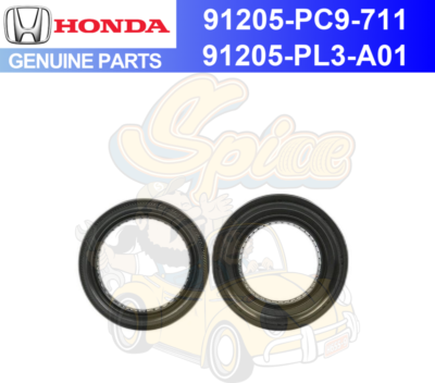 Set Di 2 Paraoli Per Semiassi M/T Fronte Lato Dx E Sx - Made In Japan 91205PL3A01 91205PC9711