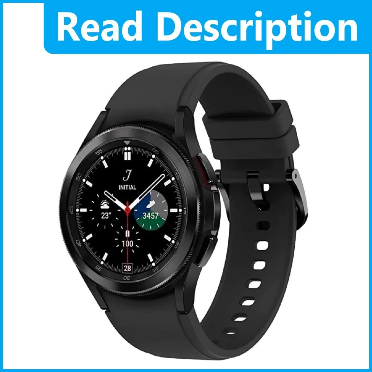 Samsung SM-R890 Galaxy Watch 4 Classic 46mm Stainless Steel - Black