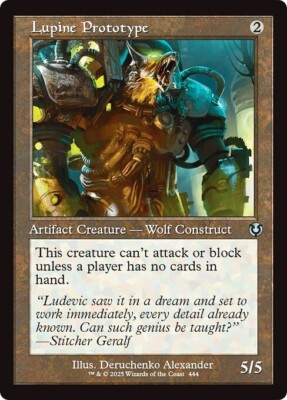 Retro LUPINE PROTOTYPE x1 mtg NM-M Innistrad Remastered 1 Unc