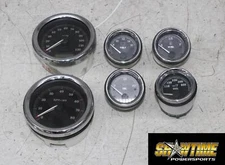 07-11 HARLEY-DAVIDSON ELECTRA GLIDE FLHTCUI SPEEDOMETER FUEL OIL VOLT GAUGES SET