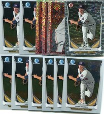 (36) 2014 Bowman Draft Josh Hader Lot - 8 Chrome, 24 Base, 1 Silver Ice, 3 BIB!!