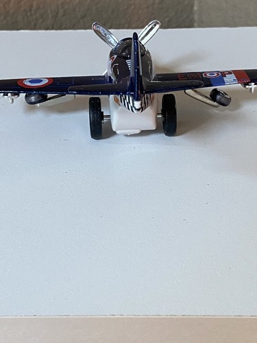 Blue EMOP Schylling Airplane K502 Military Plane - Picture 6 of 7