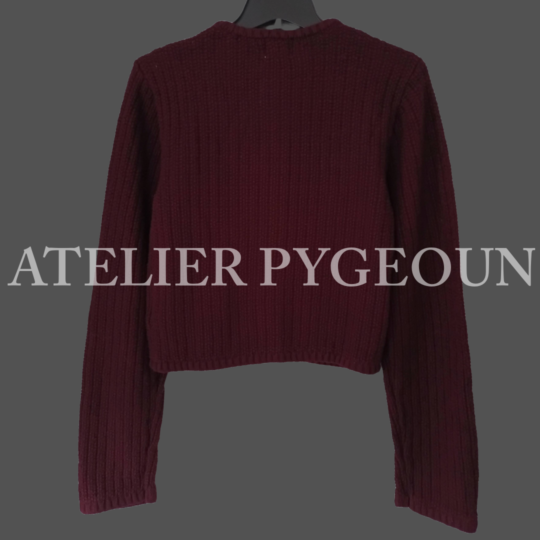 N様　MEDI PURIPURI SHORT KNIT CARDIGAN MEDI PURIPURI SHORT KNIT CARDIGAN