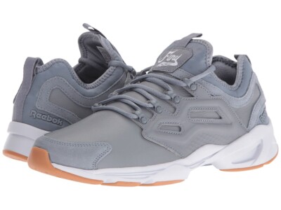 Reebok Fury Adapt Men's Casual Sneakers Asteroid Dust White Grey New 