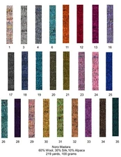 Madara Yarn from Noro: 26 Colors available