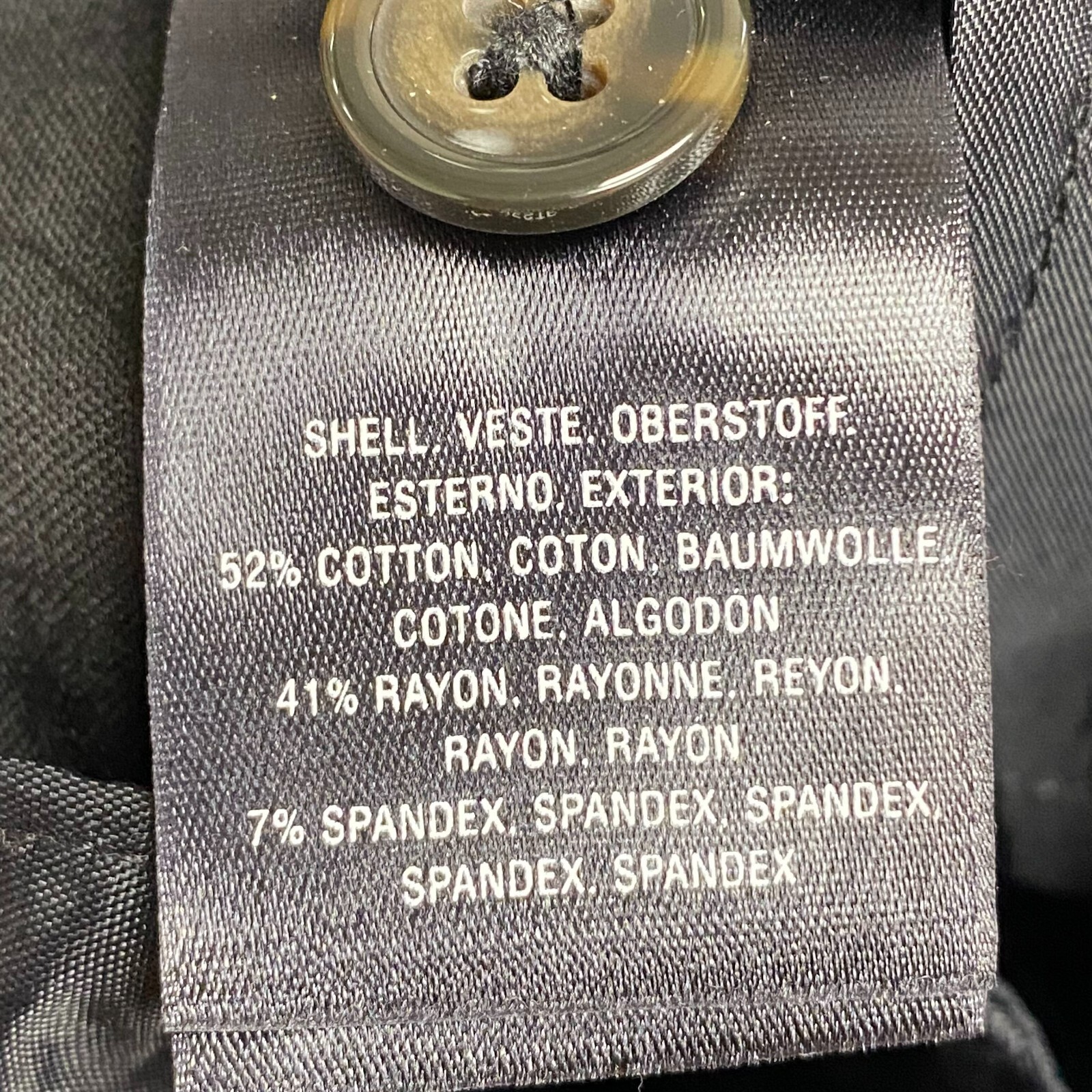 Anthropologie Black High Rise Side Stripe Essential Slim Stretch Crop Pants 10 thumbnail 6