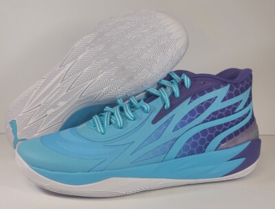 シューズ(男性用) Lamelo ball0.2 New ROTY Puma Lamelo Ball MB.02 Blue Atoll Ultra Basketball Shoes