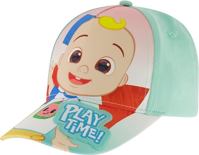 Moonbug CoComelon Boys Baseball Hat, Kids Hat for Toddlers Ages