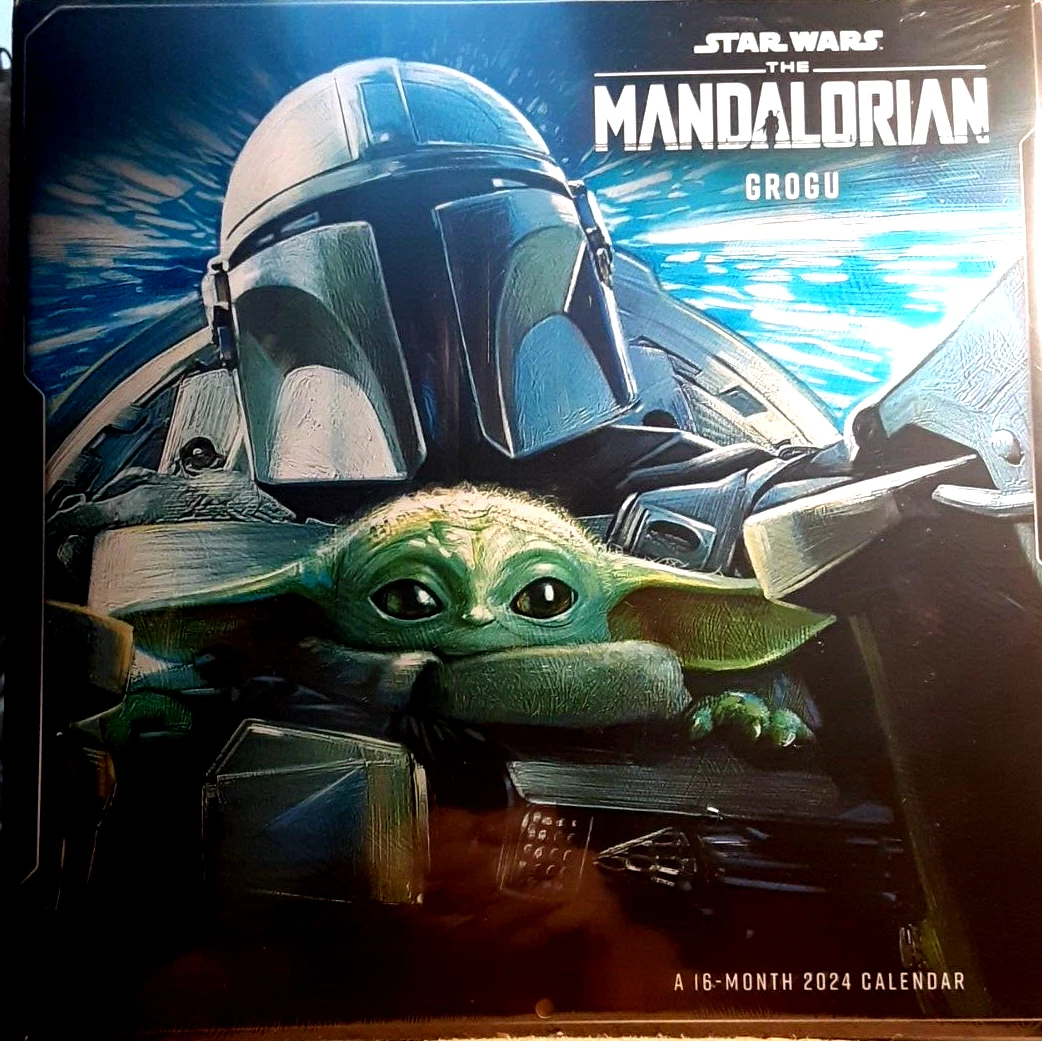 star wars® THE MANDALORIAN™ GROGU™ 2024 16-month wall calendar Fast  Delivery | eBay